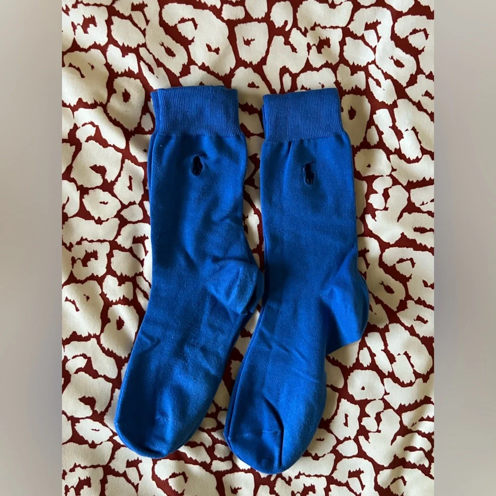 Polo Ralph Lauren Fil D’Ecosse Cotton Sock Set 6 - 9 US - Picture 4 of 5